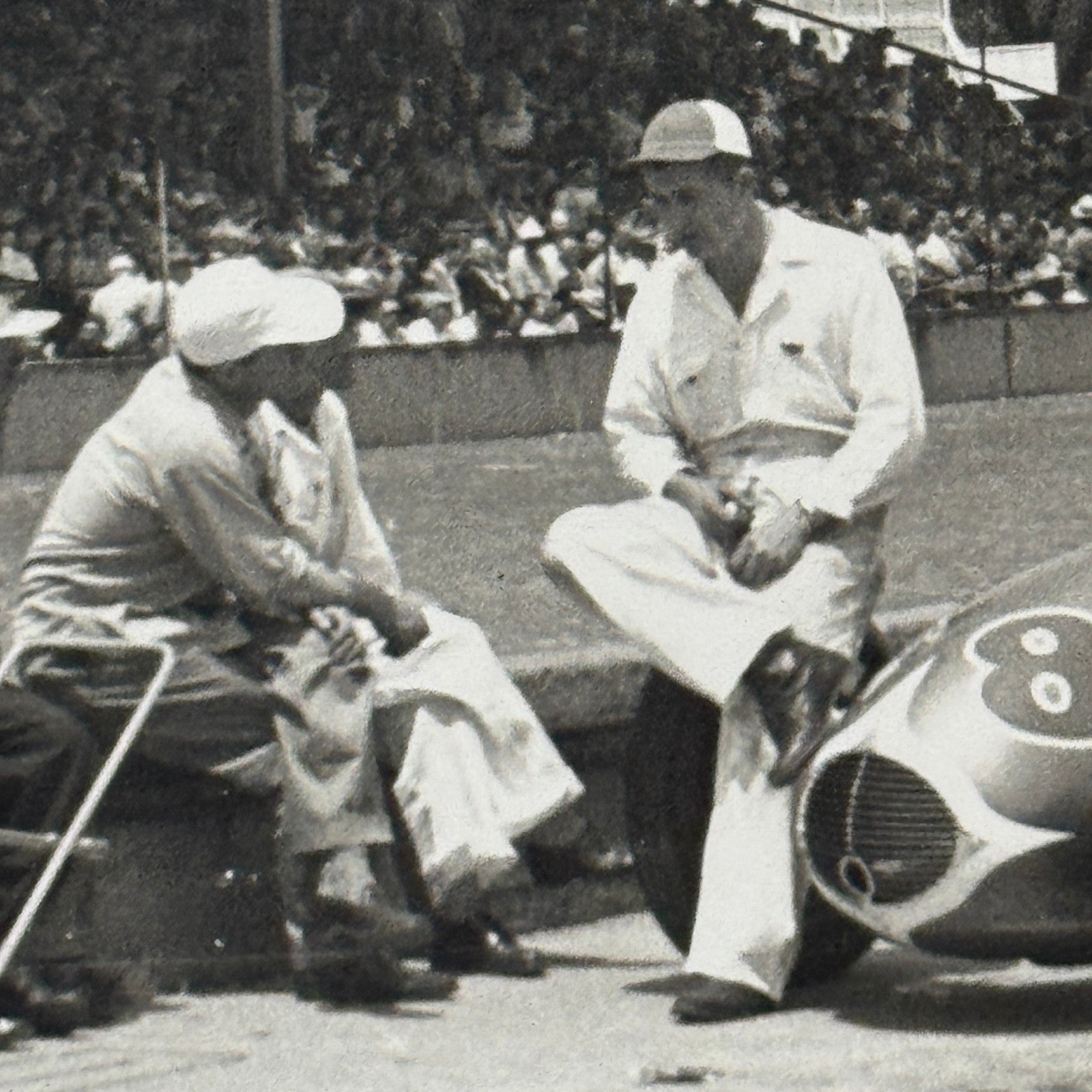 Vintage Racing Photo Photograph Unidentified Car MODERN PRINT