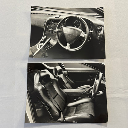 1989 Toyota Concept Car Photo Photograph Print Lot 2x Toyota 4500 GT