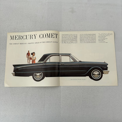 1962 Mercury Comet Car Sales Brochure Catalog Sedan Station Wagon Canadian