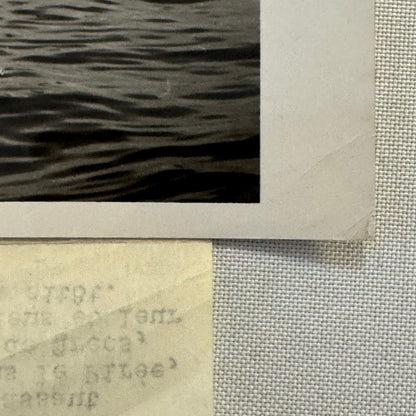 Vintage Royal Canadian Navy Ship Photograph Photo HMCS Saguenay Boat