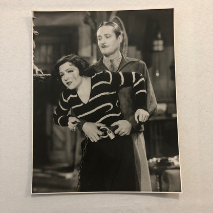 Movie Still Actor Actress Photo Photograph Print Claudette Colbert Edmund Lowe