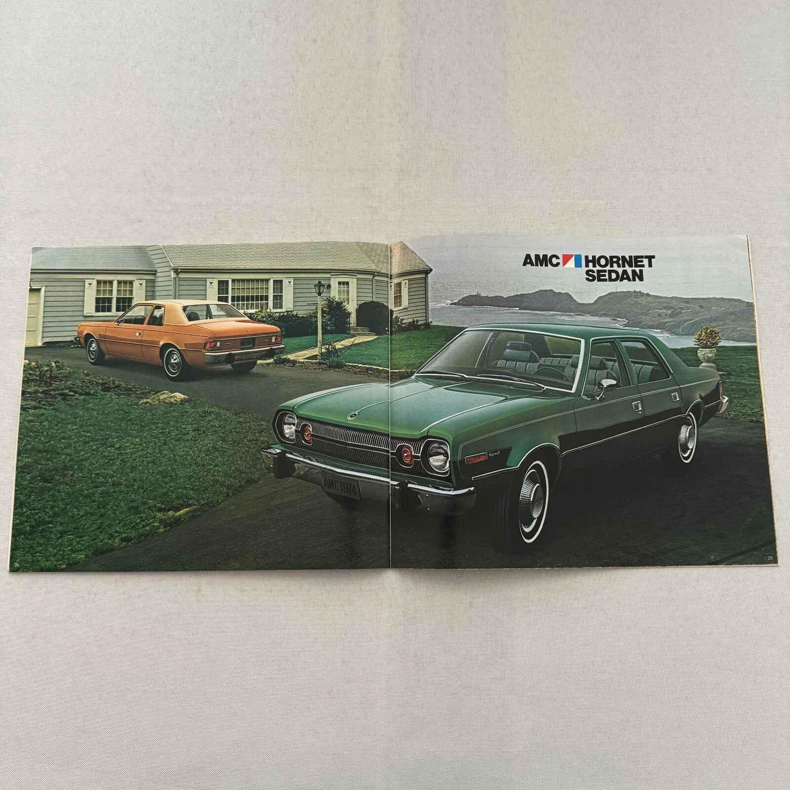 1974 AMC Car Sales Brochure Catalog Matador Gremlin Hornet Javelin Ambassador