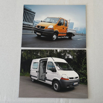 2004 Renault Truck Van Factory Press Kit Brochure Photos Kangoo Master GERMAN