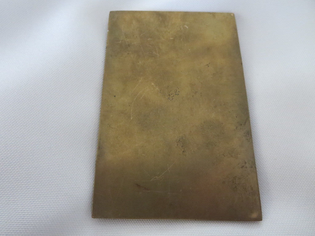 1954 Brabant Grensrit European Car Rally Dash Plaque Badge Emblem 1st Prize 