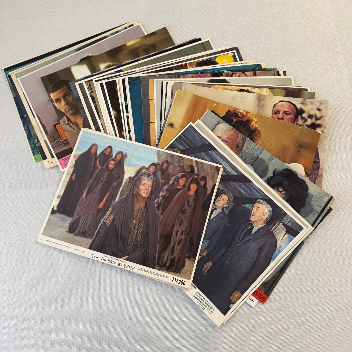 Vintage Movie Lobby Card Mini Poster HUGE Lot 60+ 1950s to 1980s