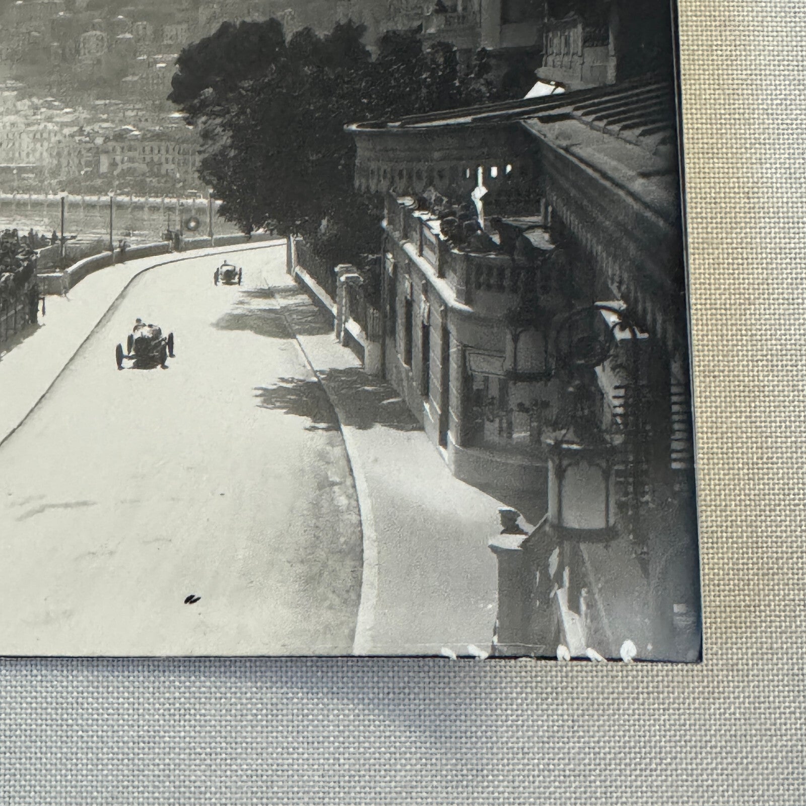 1933 Monaco Grand Prix Racing Photo Alfa Romeo Tazio Nuvolari Bugatti Modern