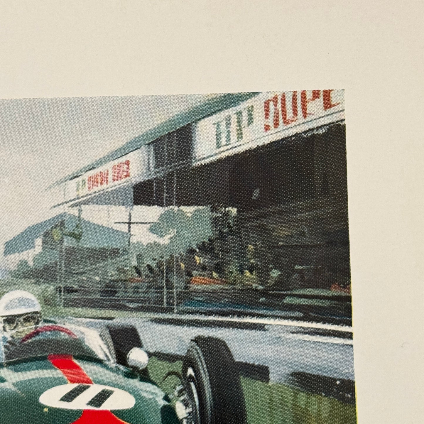John Surtees Cooper Climax Stirling Moss Goodwood 1961 Illustration Print