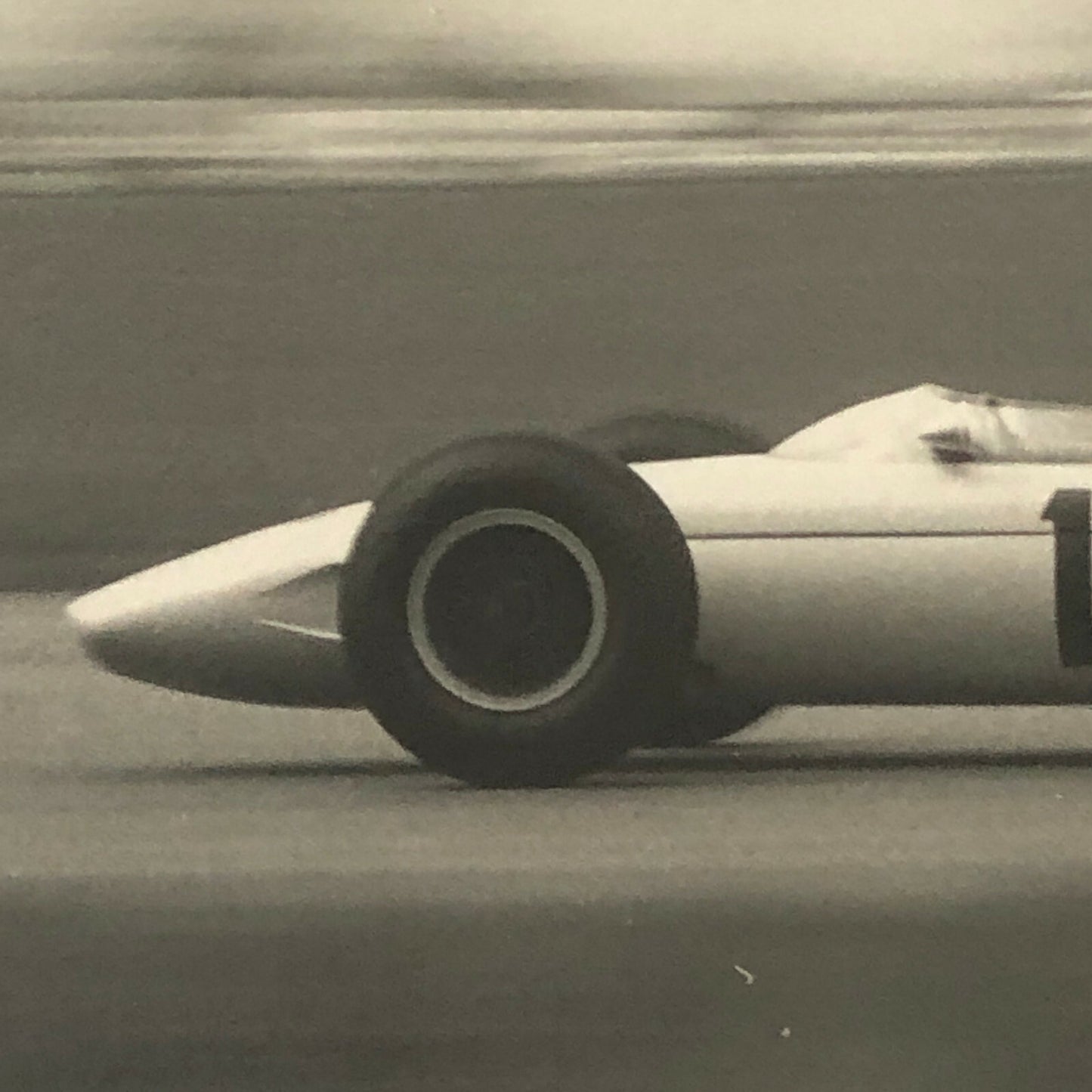Vintage Racing Car Photo Photograph Print - Innes Ireland Driver 