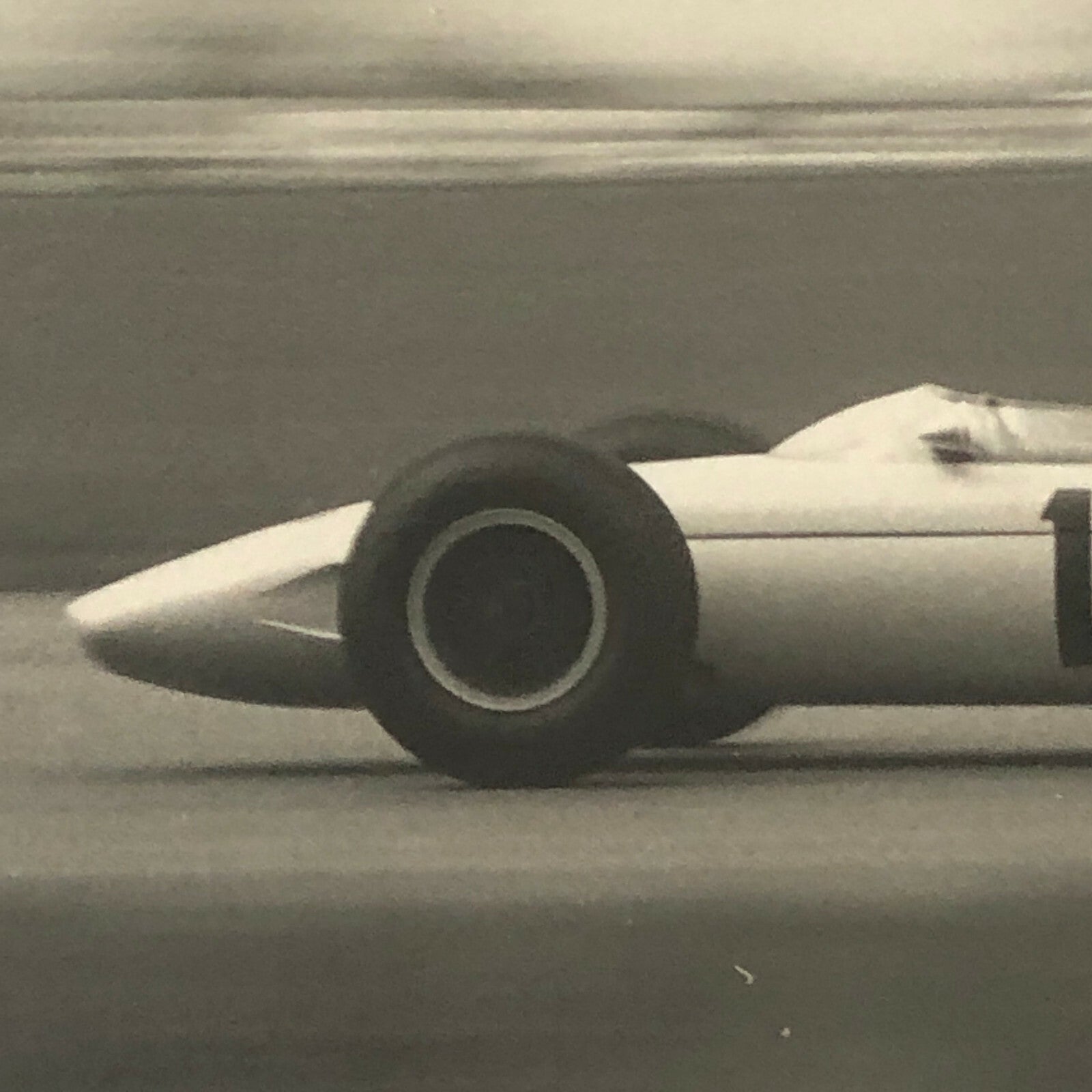 Vintage Racing Car Photo Photograph Print - Innes Ireland Driver 
