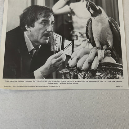 The Pink Panther Strikes Again Peter Sellers Inspector Clouseau Press Photo 1976