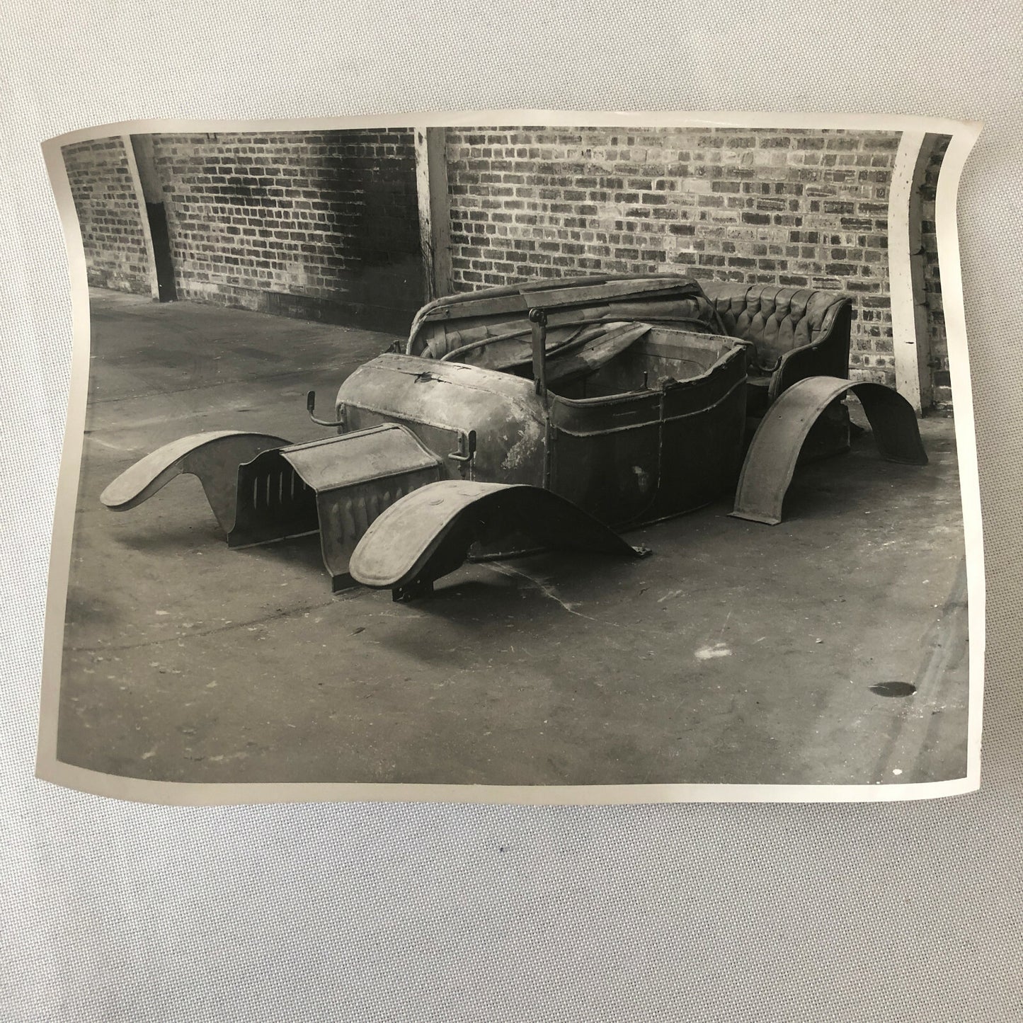 Vintage De Dion Bouton Car Automobile Parts Photo Photograph Print 