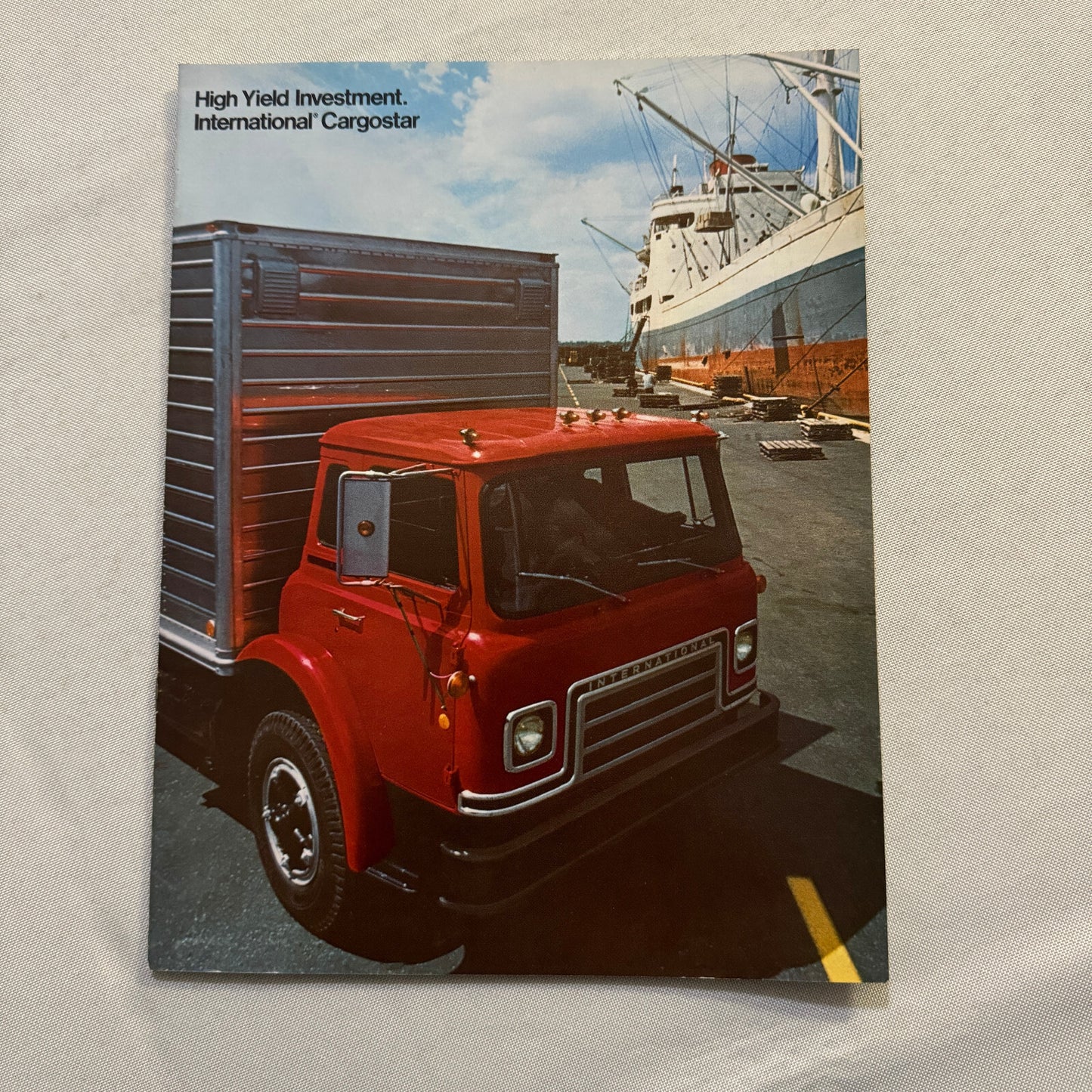 International Cargostar Truck Sales Brochure Catalog Vintage Advertising