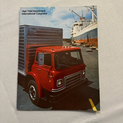 International Cargostar Truck Sales Brochure Catalog Vintage Advertising