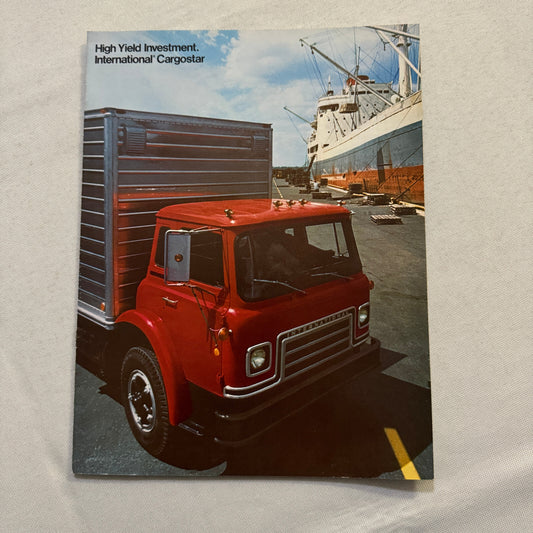 International Cargostar Truck Sales Brochure Catalog Vintage Advertising