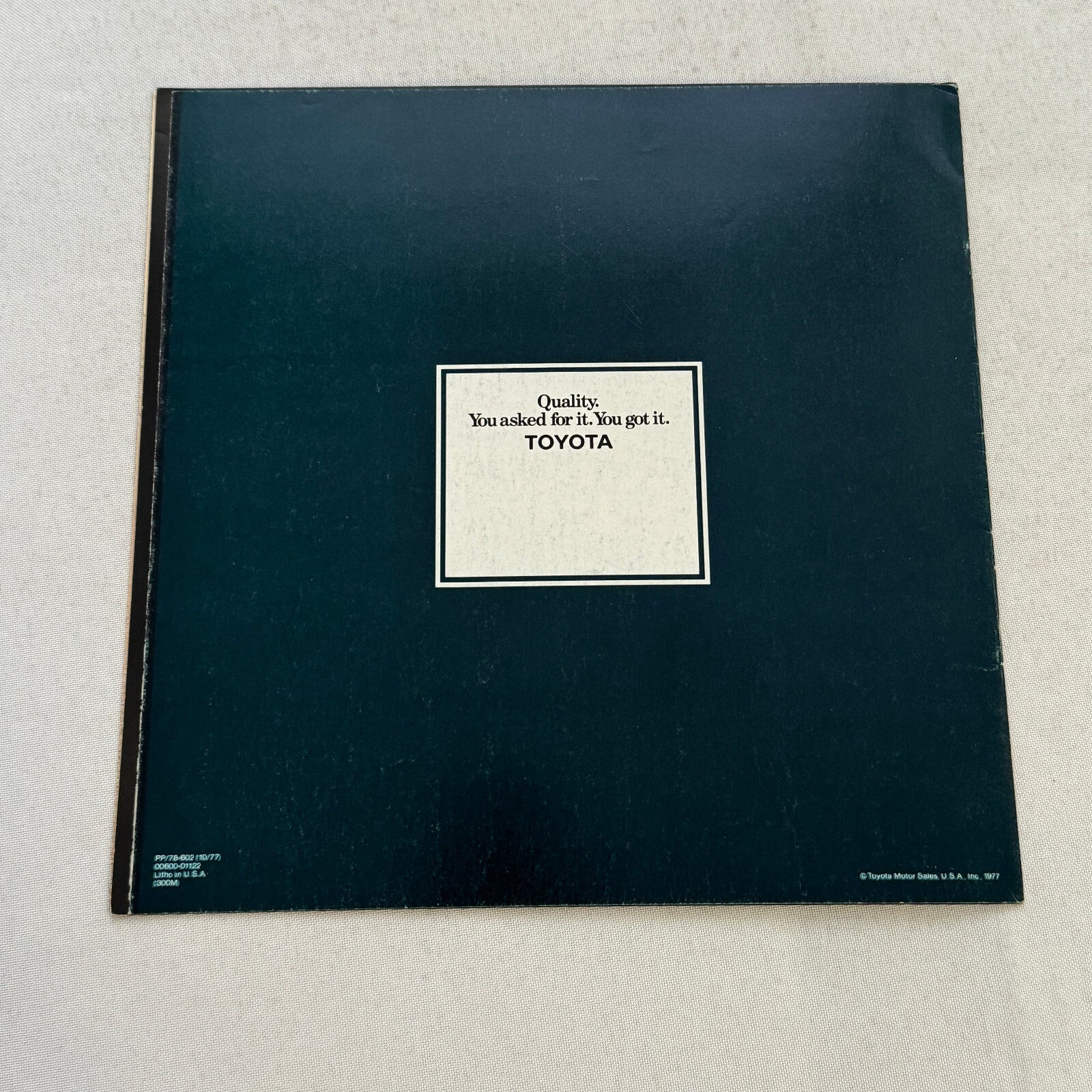 1978 Toyota Corona Car Sales Brochure Catalog Custom Sedan Deluxe Wagon Luxury