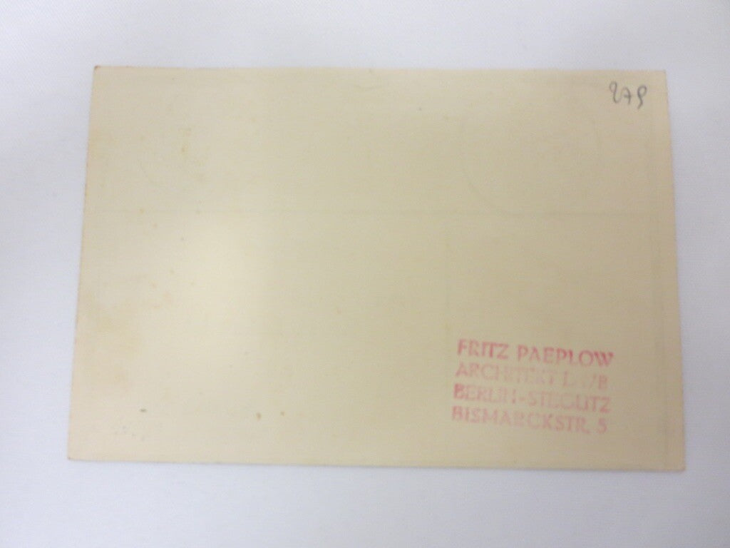 1927 Nurburgring Postage Stamp on Postcard - Rare Original Nurburg Ring Nurnberg