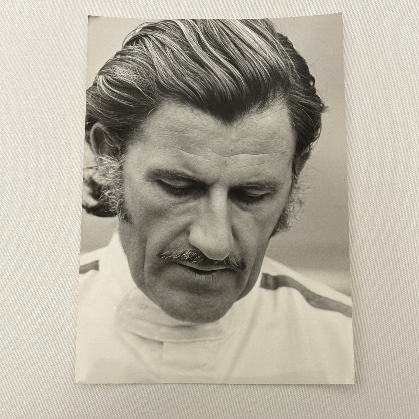 Vintage Racing Photo 1971 Hockenheim F2 Race Graham Hill Driver Motorsport