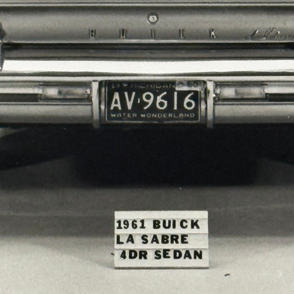 1961 Buick LeSabre 4-Door Sedan Car Photo Photograph Print Vintage