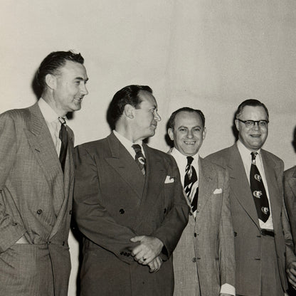 Metro Goldwyn Meyer MGM Film Executives Photo Photograph Vintage