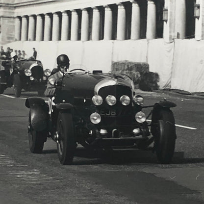 Vintage Car Racing Photo Photograph Print Bentley 4500 CC Brighton UK 