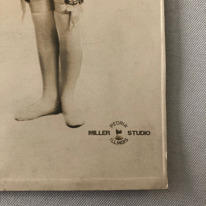 Circus Performer Dancer Acrobat Evans and Sister Photo Photograph Vintage