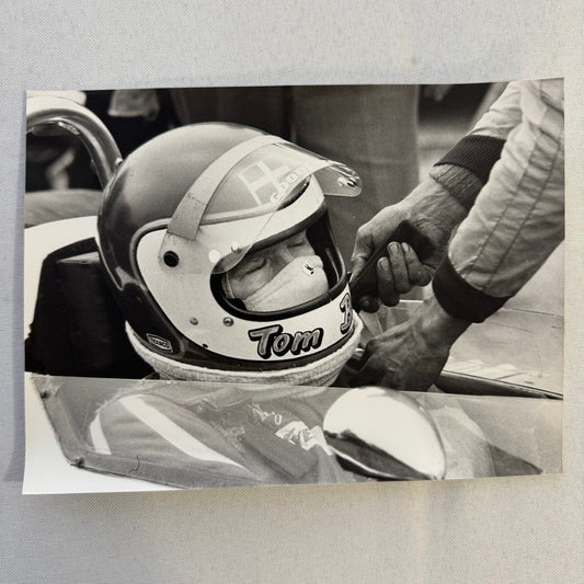 Racing Driver Tom Belso Photo Photograph Motorsport Print