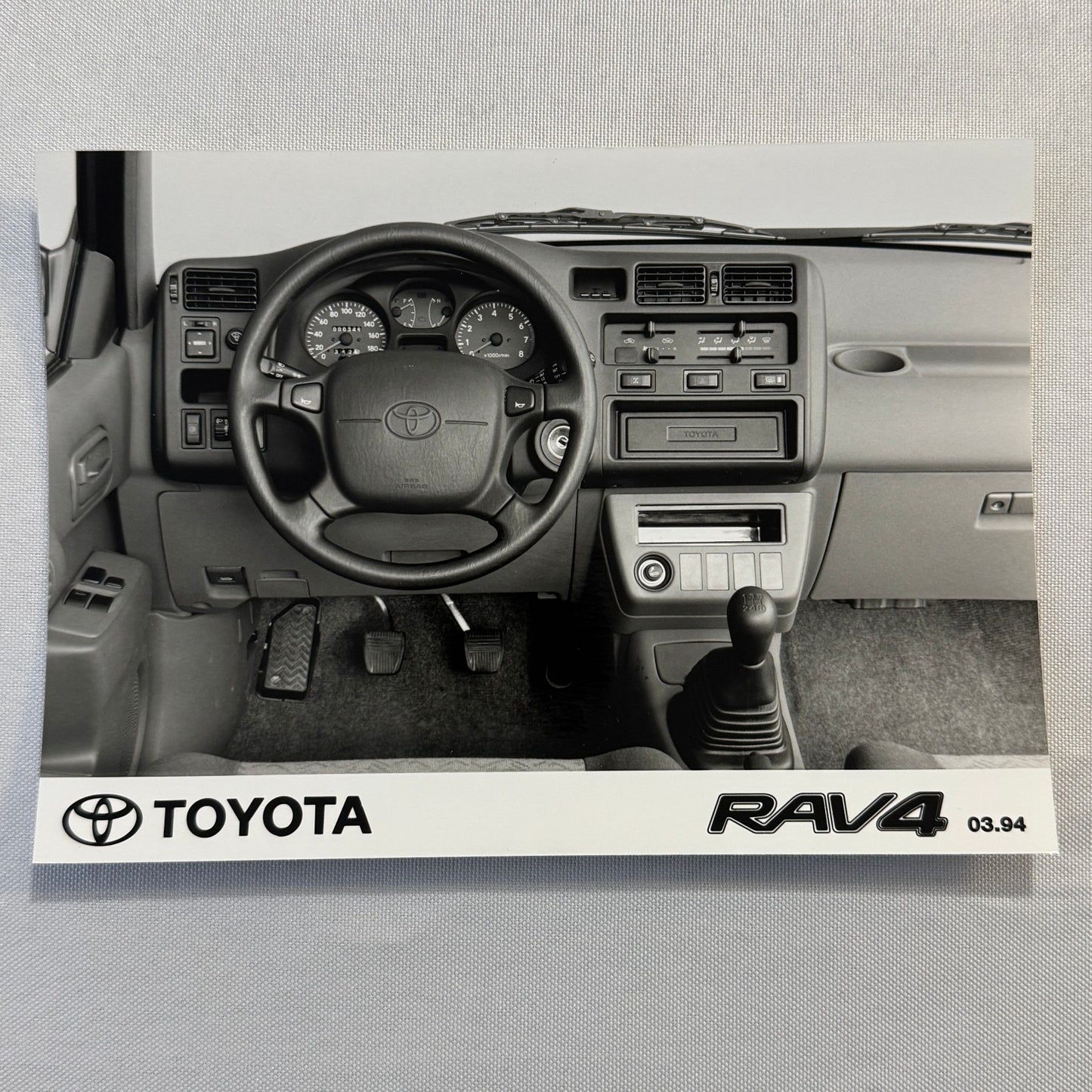 1994 Toyota RAV4 SUV Factory Press Photo Photograph Lot 2x