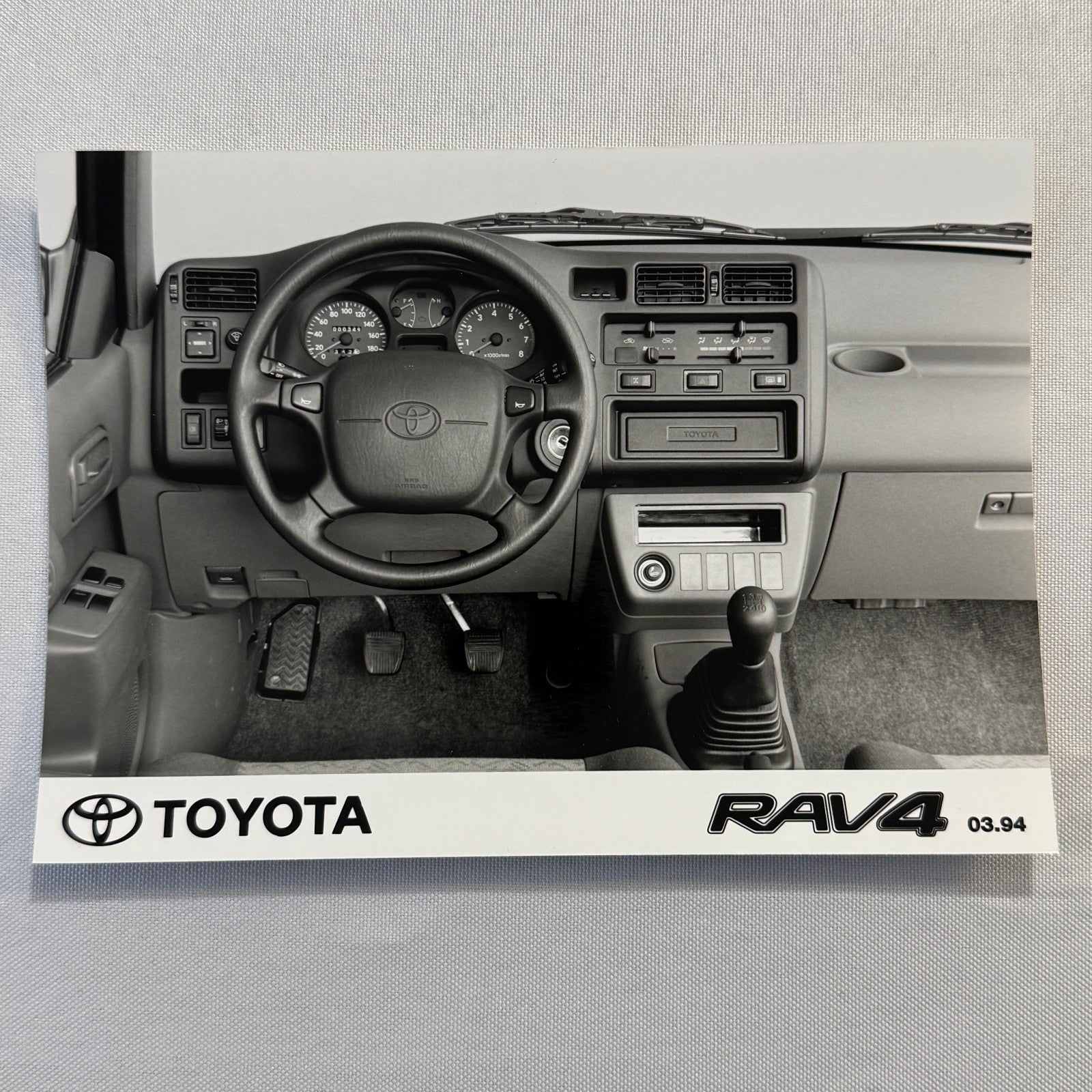 1994 Toyota RAV4 SUV Factory Press Photo Photograph Lot 2x