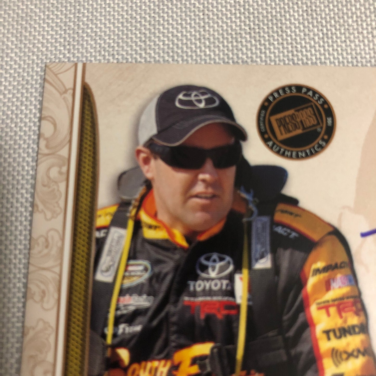 2011 Press Pass Fanfare Autograph Brendan Gaughan Signed Signature Auto NASCAR