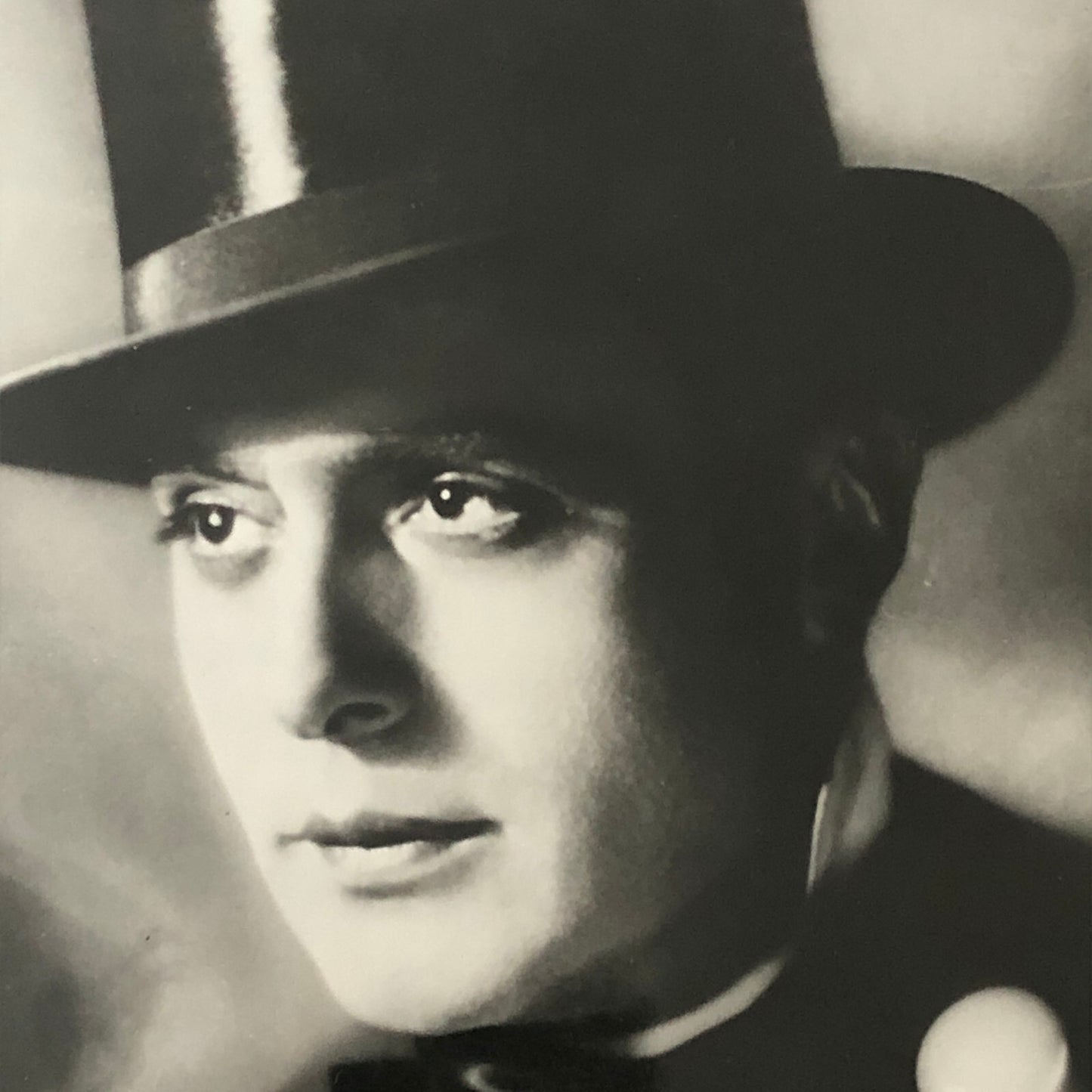 Handsome Actor in Tophat Photo Photograph Print Charles Boyer