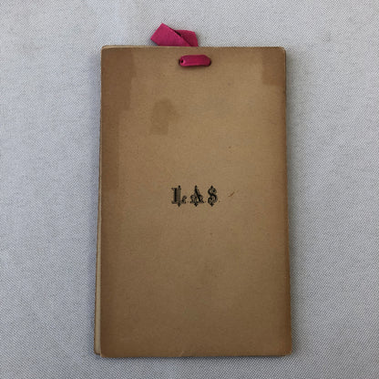 1904 Ladies Aid Society George Washington Banquet Event Menu Ephemera 