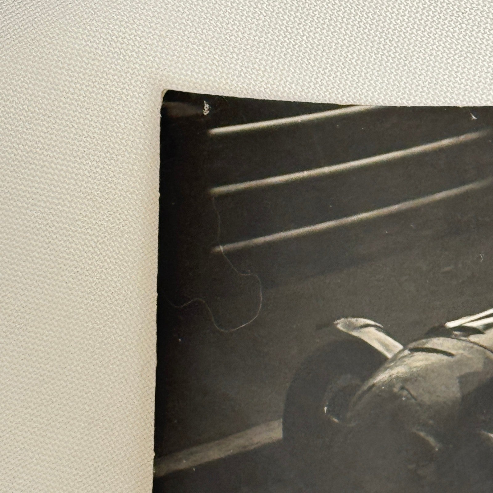 Vintage Racing Car Photo Photograph Print