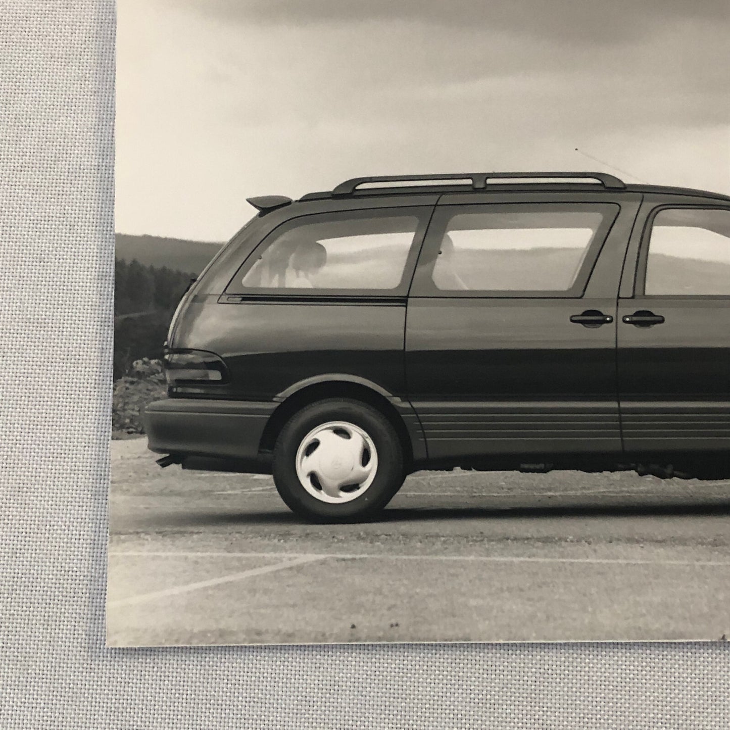 Toyota Previa Van Factory Press Photo Photograph Print