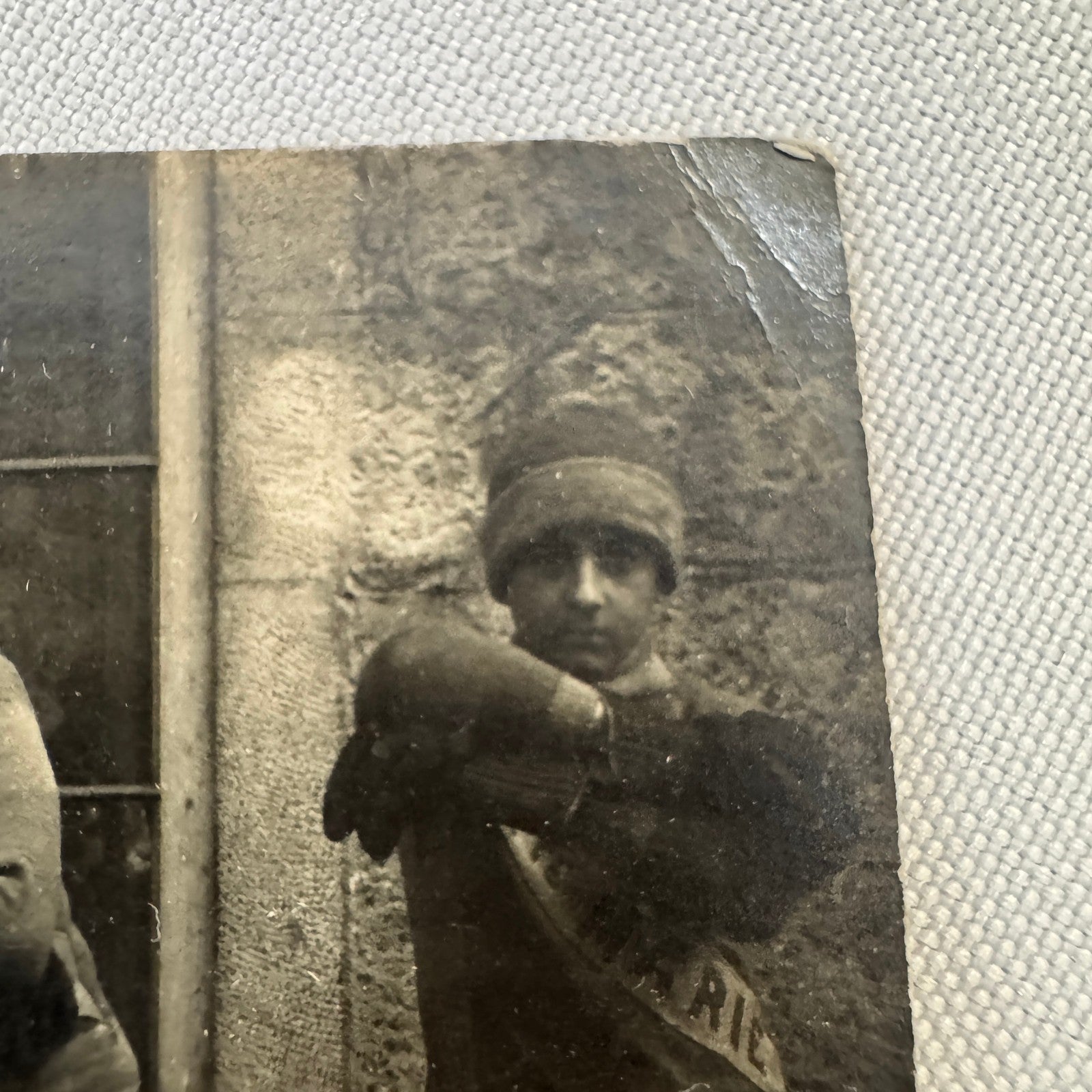 Antique Hockey RPPC Real Photo Postcard Post Card Amateur Team Players