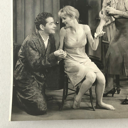 Vintage Press Photo Photograph Montreal Theater Actors Toys in the Attic Play 
