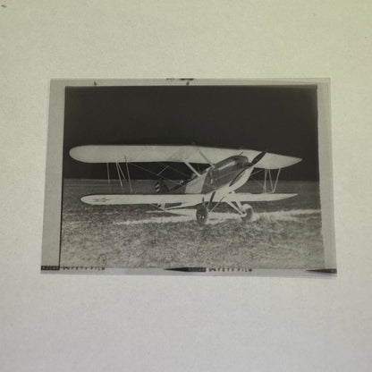 Vintage Photo Negative Curtiss XO-13A Airplane Plane Aircraft Army Military