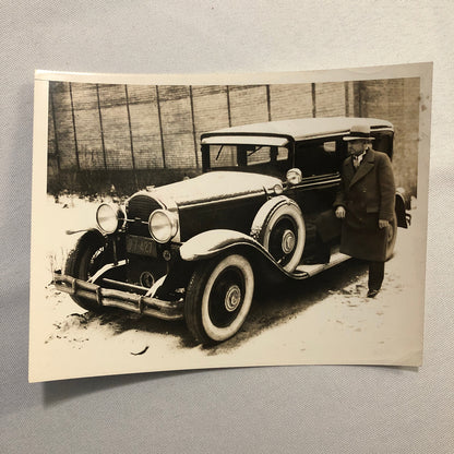 Press Photo 1934 Gangster Charles “Ice Wagon” Banghart Car Arrest Photograph