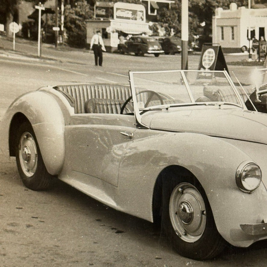 1948 Healey Roadster Car Automobile Photo Photograph Print Vintage