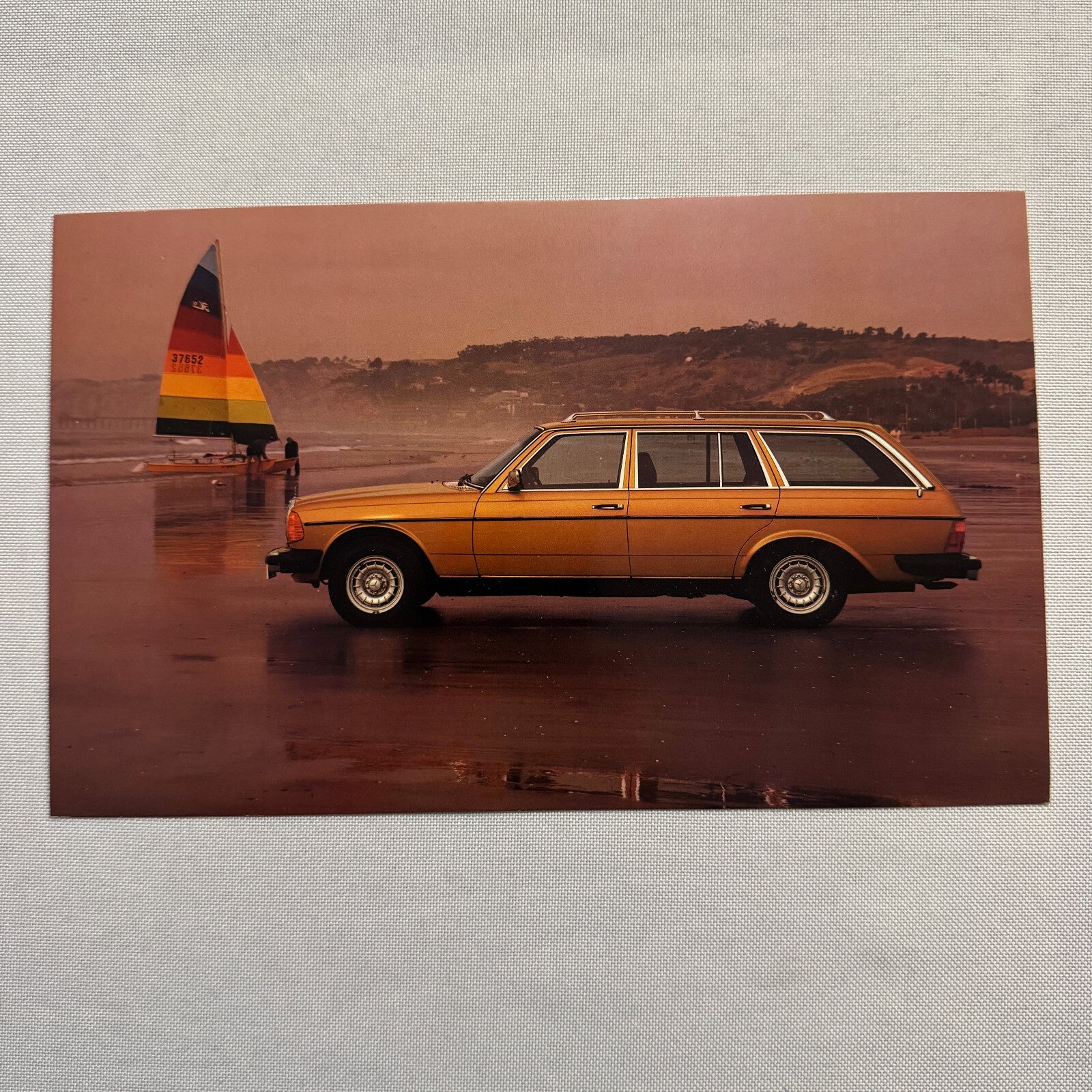 Mercedes Benz 300TD Station Wagon Advertising Postcard Post Card Mercedes 300 TD