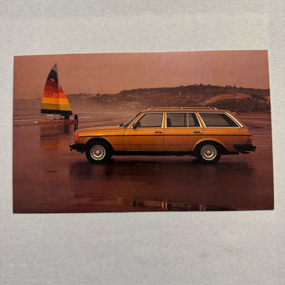 Mercedes Benz 300TD Station Wagon Advertising Postcard Post Card Mercedes 300 TD