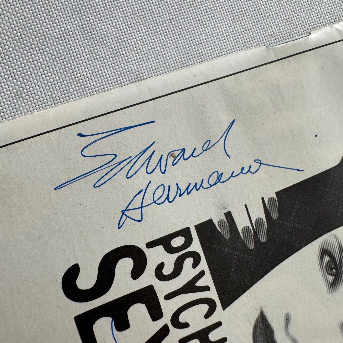 Psychopathia Sexualis Cast Signed Theater Playbill Autographed Signature 1997