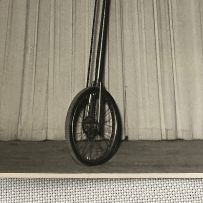 Circus Performer Balancing Act on Unicycle Photo Photograph Berlin Germany