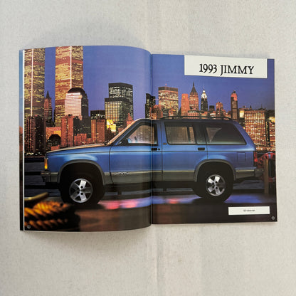 1993 GMC Truck Sales Brochure Catalog Jimmy Yukon Suburban