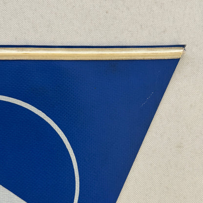 Vintage Mercedes Benz Flag Pennant Star Logo