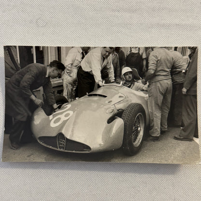 Vintage Bugatti Racing Car Photo Photograph Print