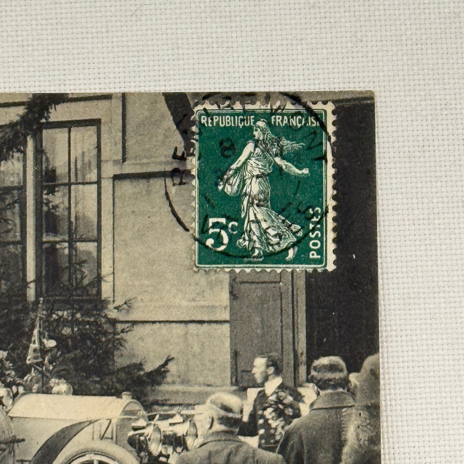 Emperor Guillaume II Kaiser WIlhelm II Car Automobile Postcard Post Card