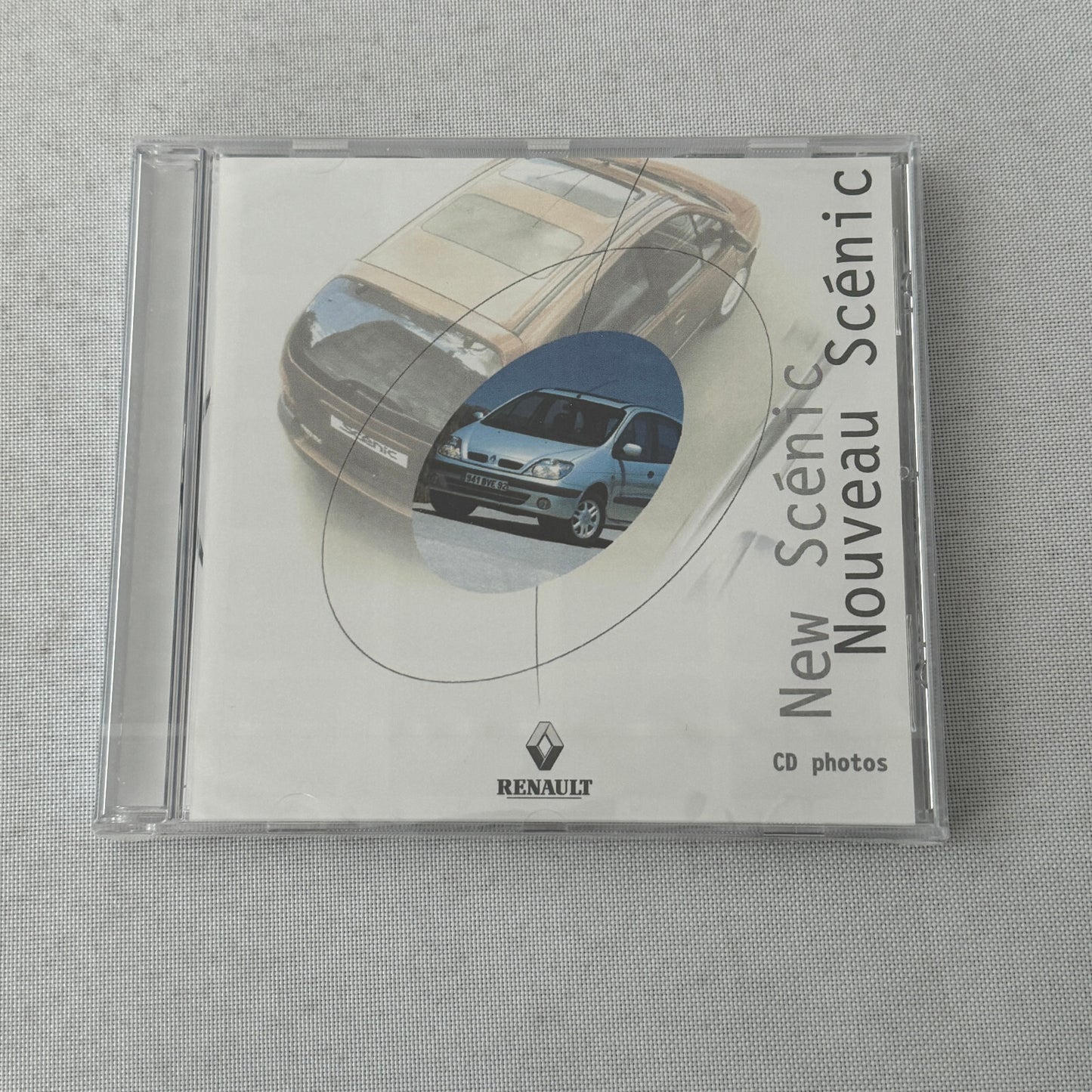 Renault Scenic Press Kit with Photos and Photo CD German Text European