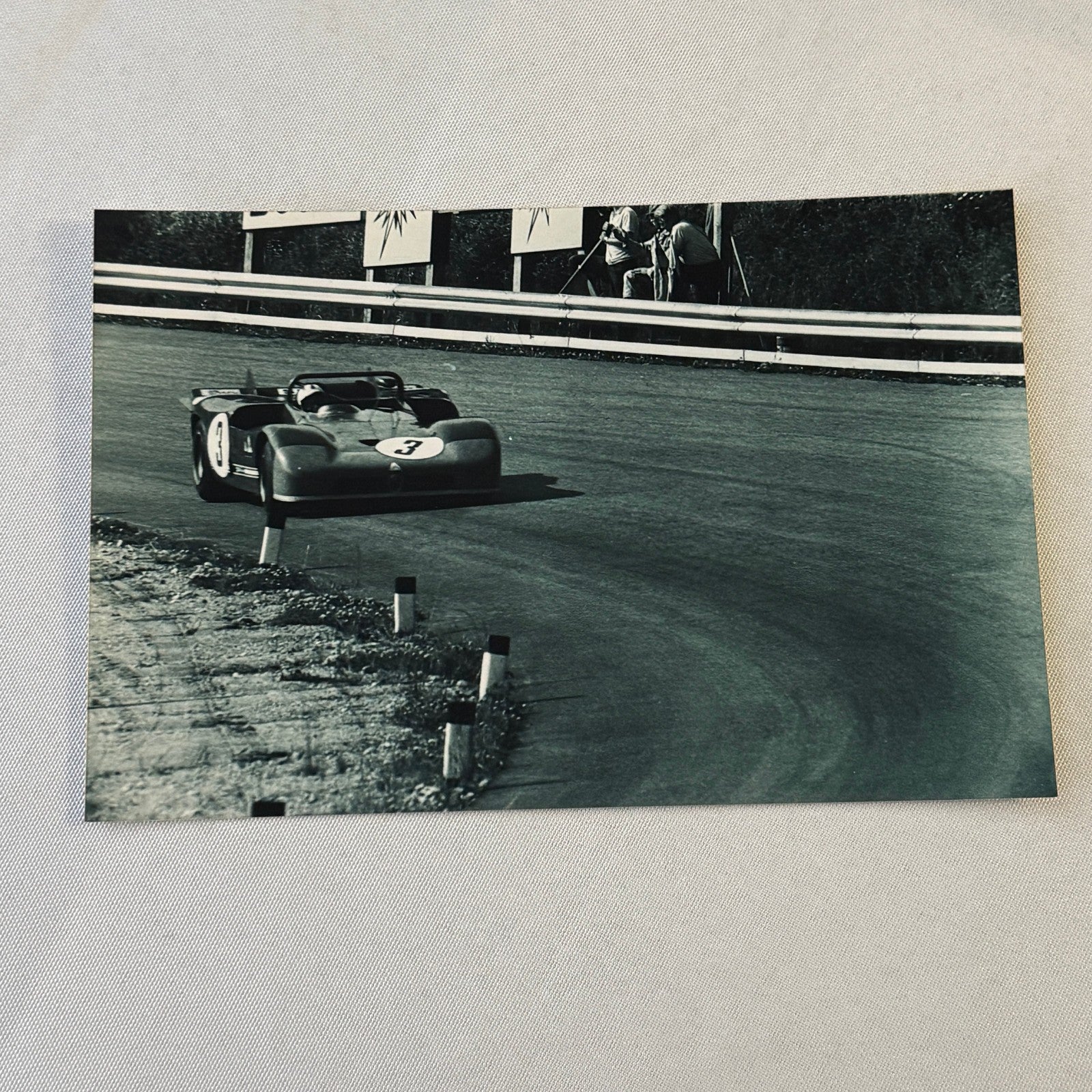 Vintage Car Racing Photo Photograph Lot 9x Porsche Alfa Romeo MODERN PRINTS