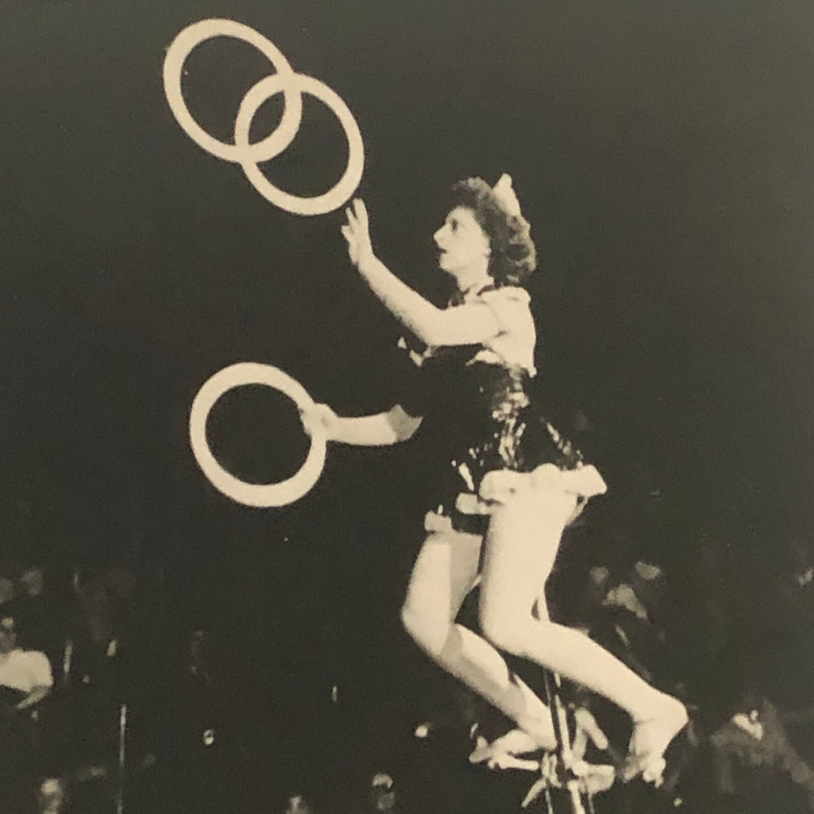 Circus Performer Acrobat Unicycle Juggling Act Photo Photograph Cirque Medrano