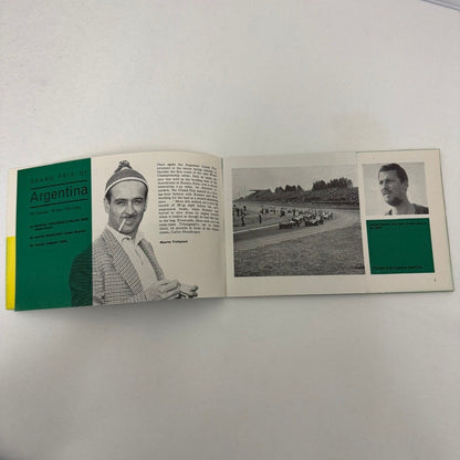 1960 BP Racing Brochure Grand Prix Formula 2 Stirling Moss Mike Hailwood Bike +